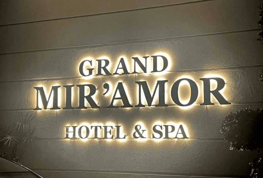 Back Light 3D Signage