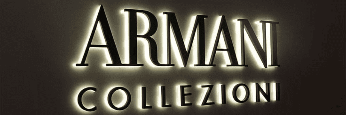 Back Light 3D Signage