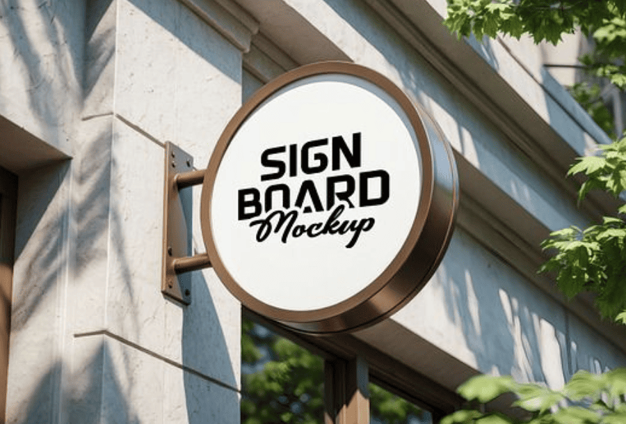 shop signboard Dubai
